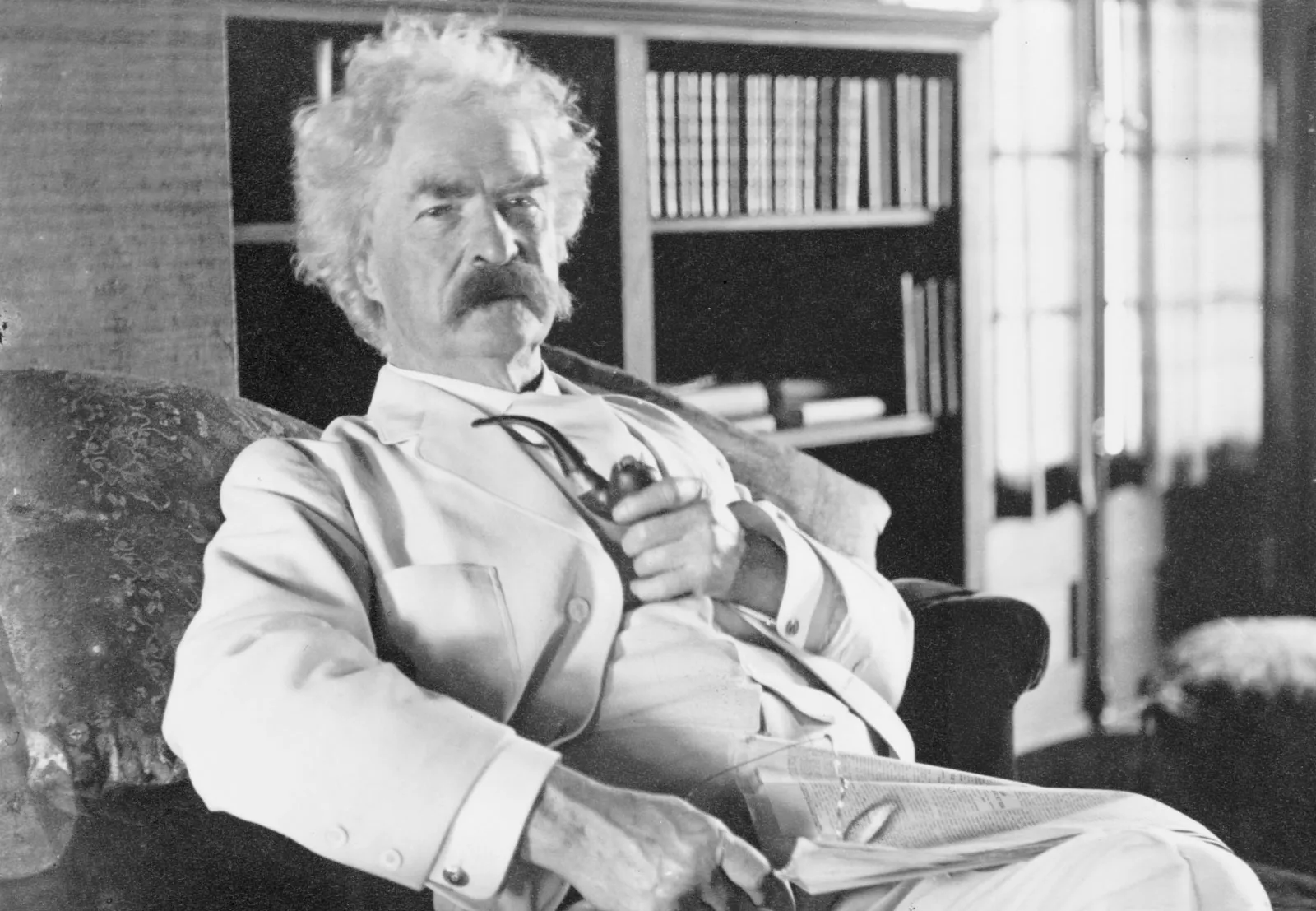 Uma conversa com Mark Twain